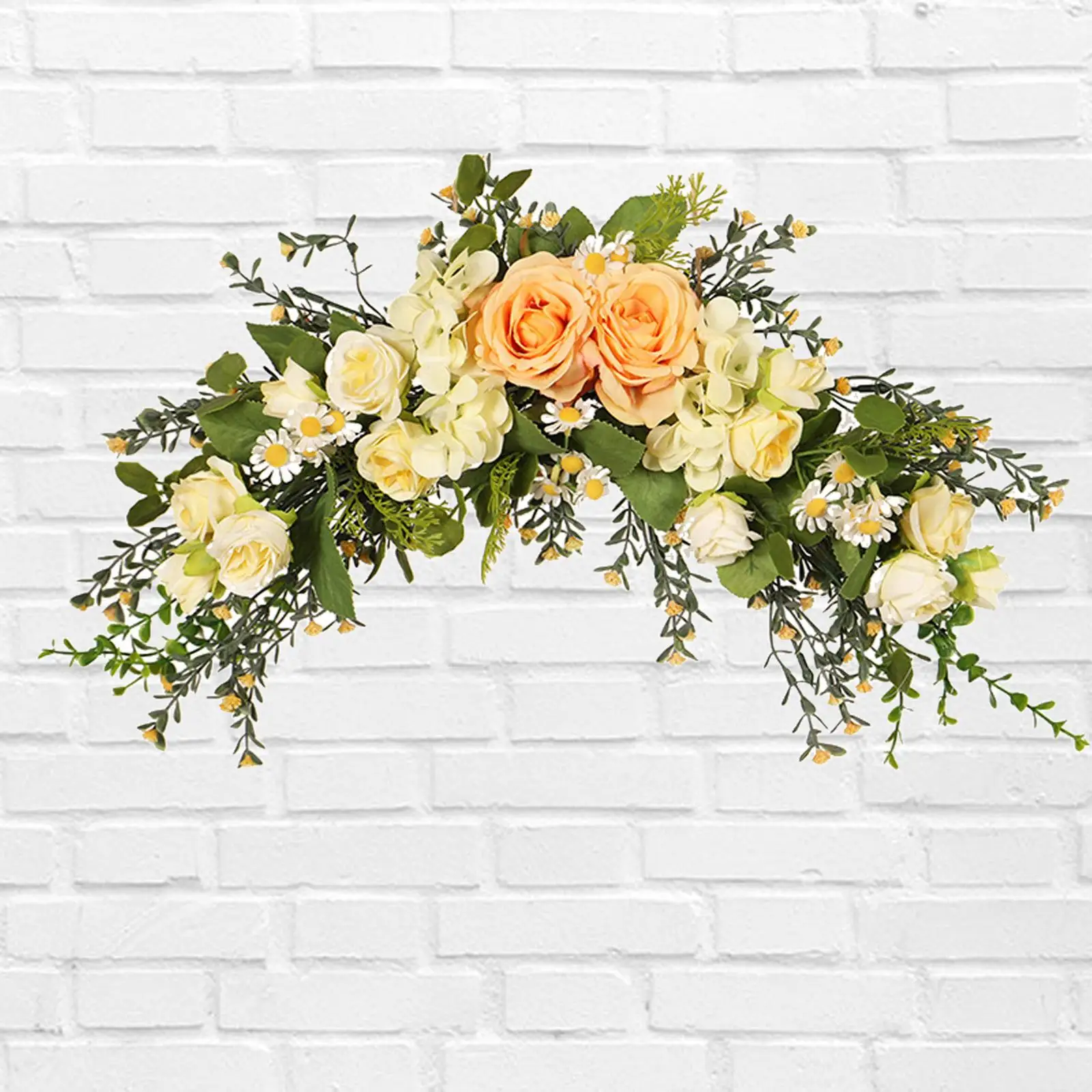 Artificial Floral Swag Decorative Swag Wedding Arch Flowers for Lintel Party