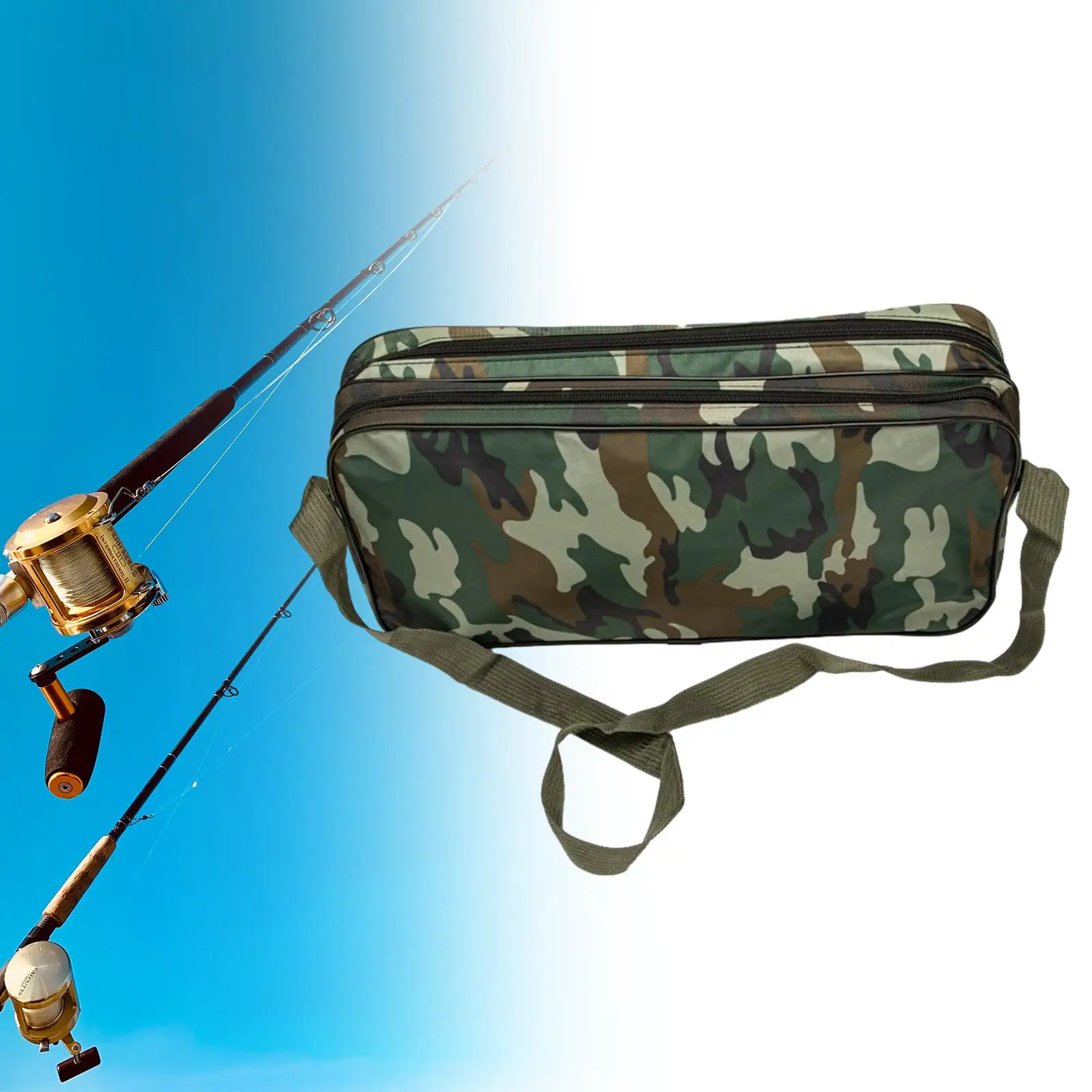 Fishing Tackle Bag Fishing Wear Resistant Fishing Equipment Portable Organizer