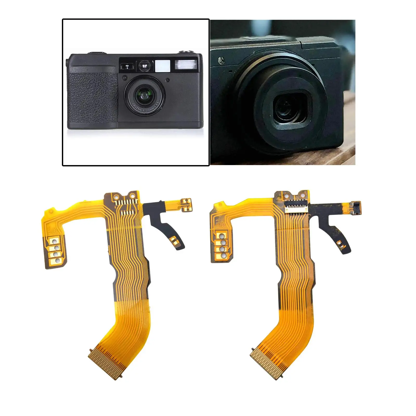 Professional Lens Shutter Flex Cable Repair Part Fpc for GR Gr II Gr2 Camera Accessory