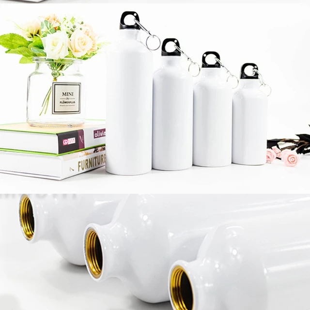 Portable 750ml Aluminum Sublimation Water Bottles with Handle Loop Sports  Water Bottle for Kids Adults - AliExpress