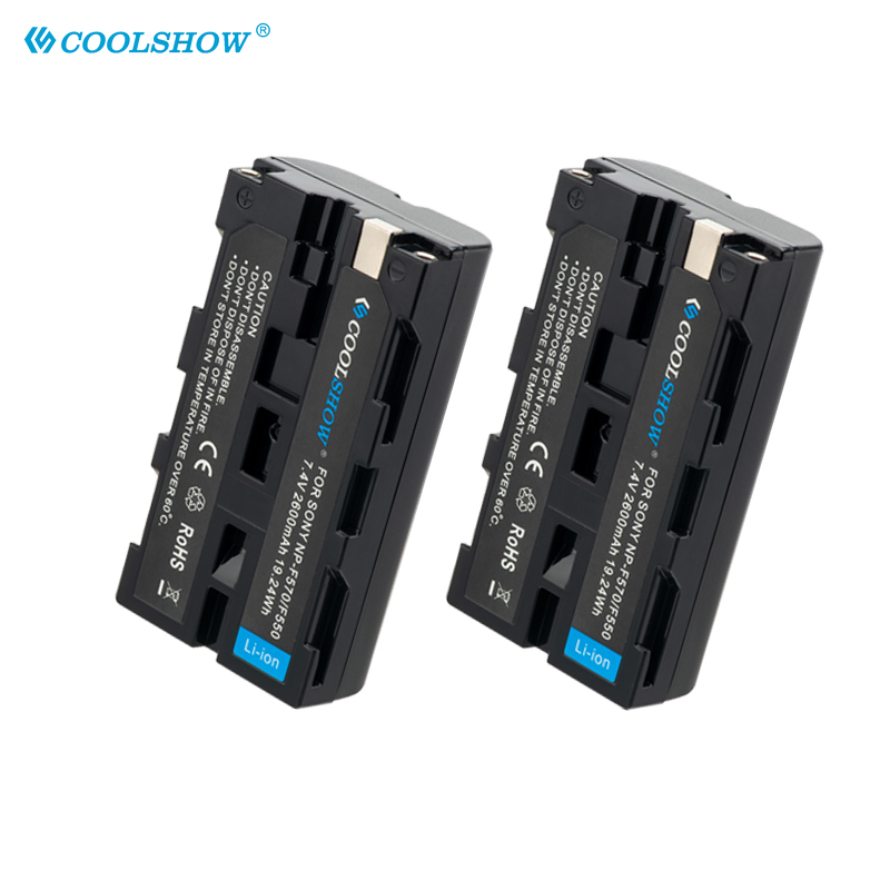 2600mAh, Sony NP F570, F750, F970, F330, F530, F550, YONGNUO