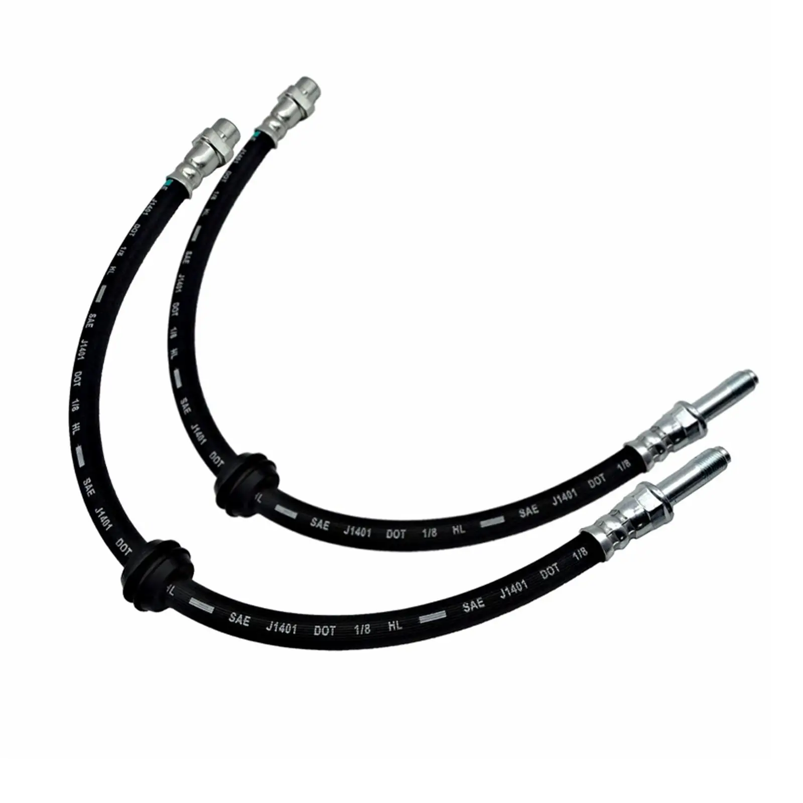 2x Sturdy Brake Hose Line Wear Resistant Auto Braking Line Pipe for 3er (E46) Z4