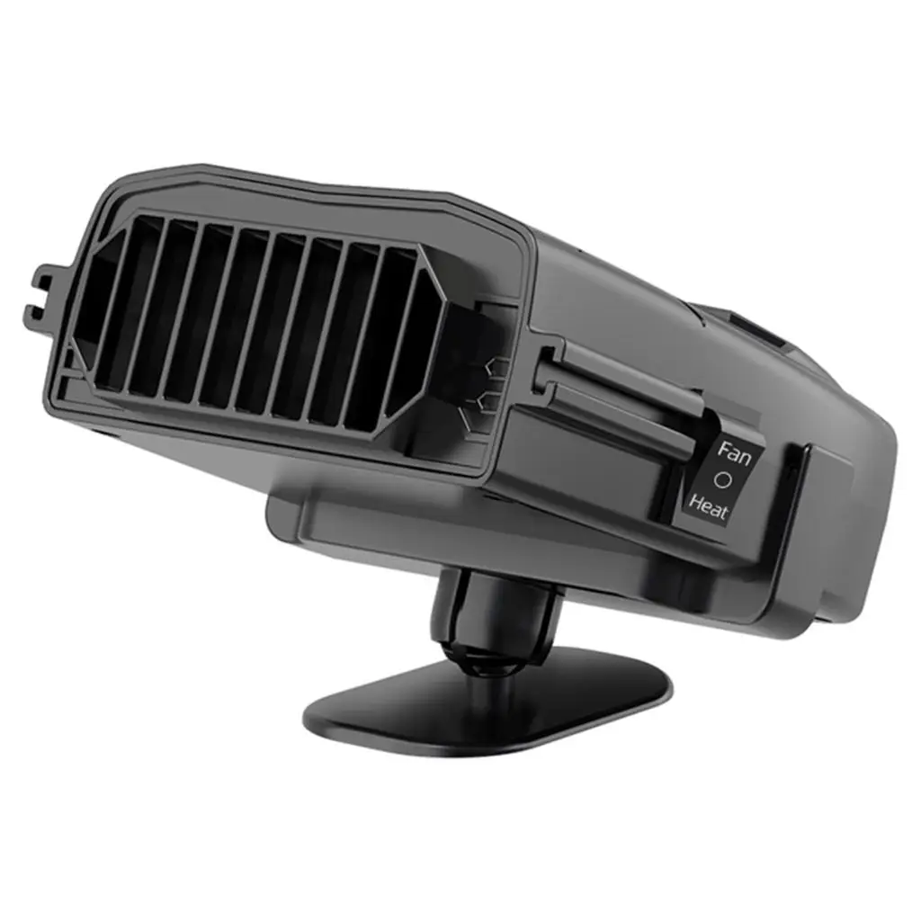 12V Car Heater Fan Defroster Defogger 2 in 1 Vehicle Demister Fast Heating Plug
