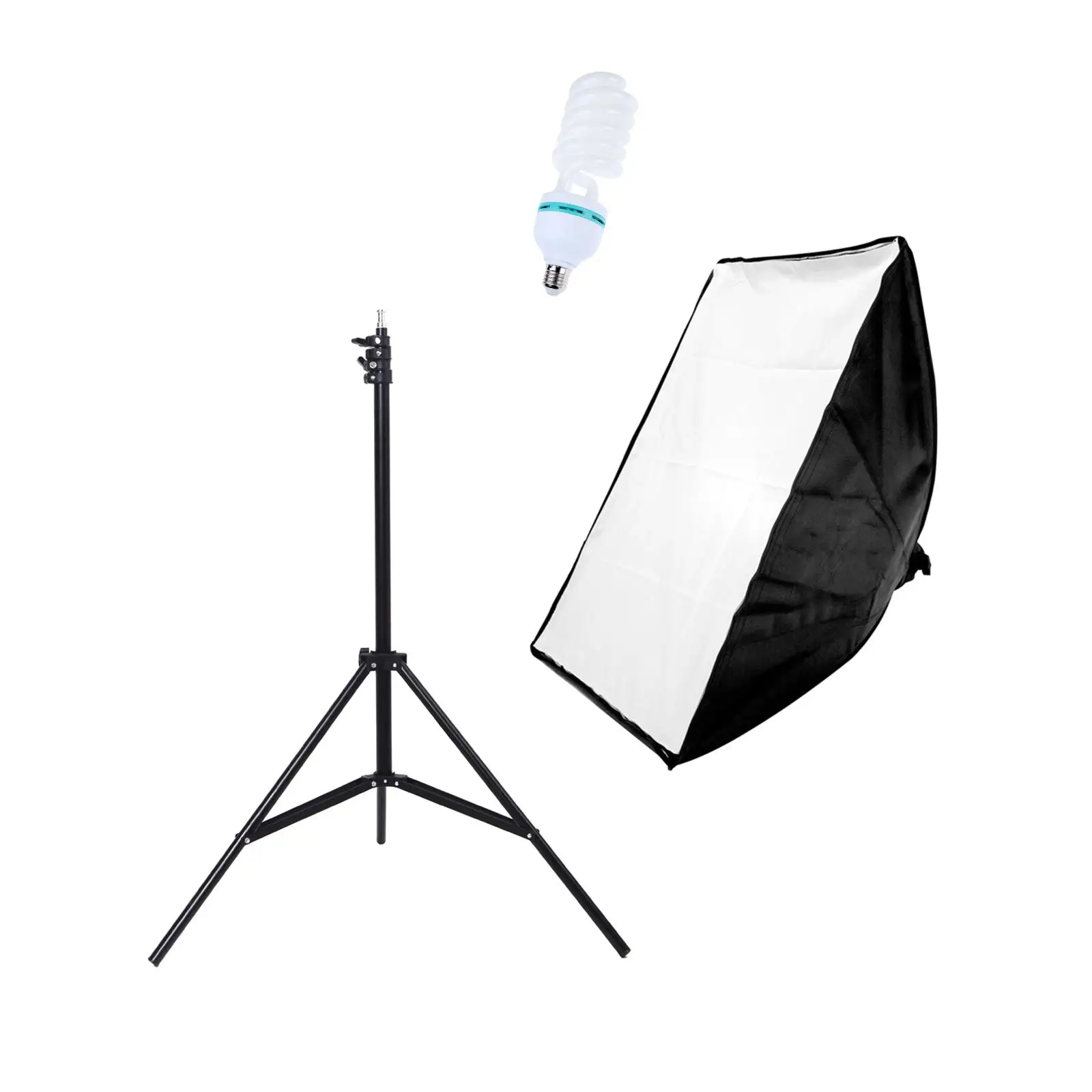 Professional Softbox Lighting Kit Light Tripod Stand Foldable Stable Continuous Photography Lighting Kit for Conference Product