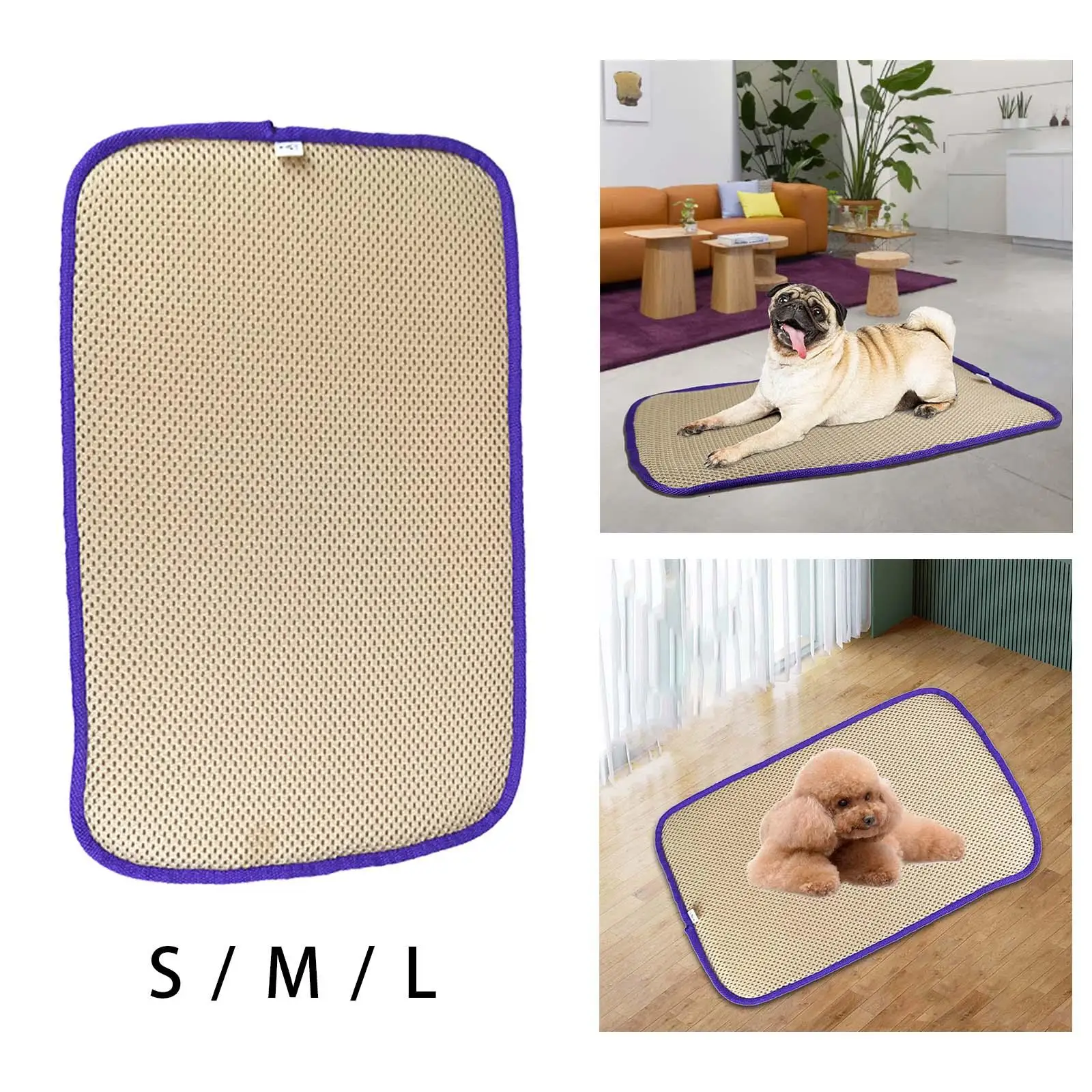 Dog Cooling Mat Dog Pad Blanket Cat Cooling Blanket Puppy Sleep Cushion Pet Cool Mat Sleeping Bed for Sofa Bed Car