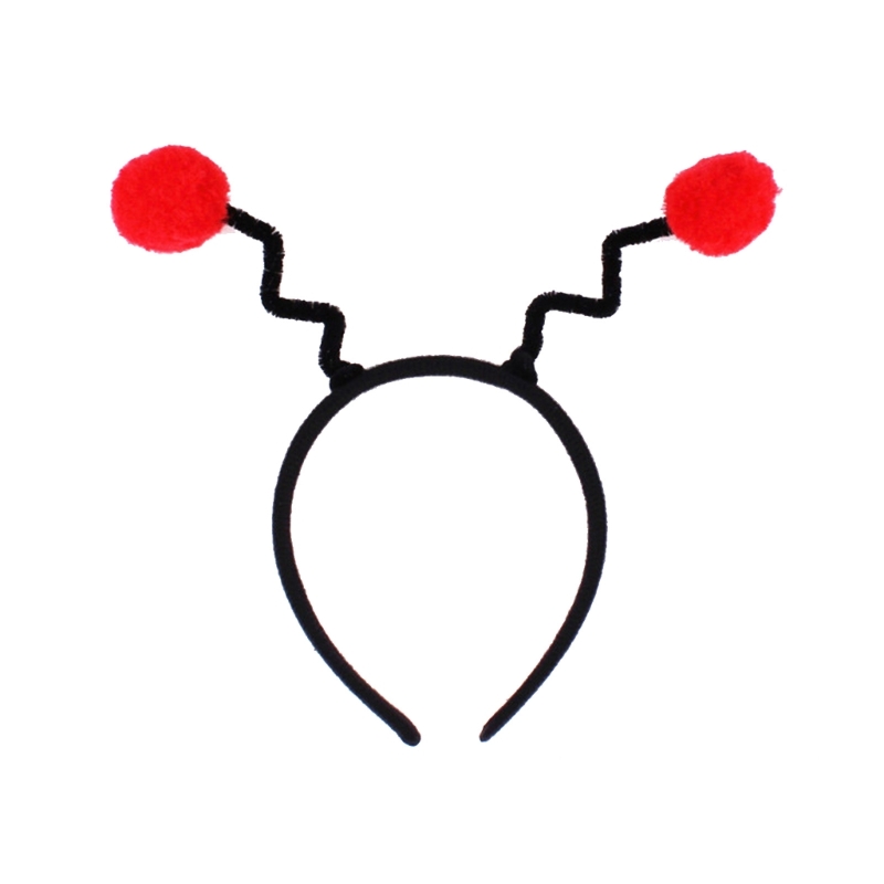 Bee Antenne Form Stirnband Frau Studenten Cosplay Cartoon Haarband Bee Antenne Stirnbänder Plüsch Kinder Tag Haar Hoop DXAA – Detail 6