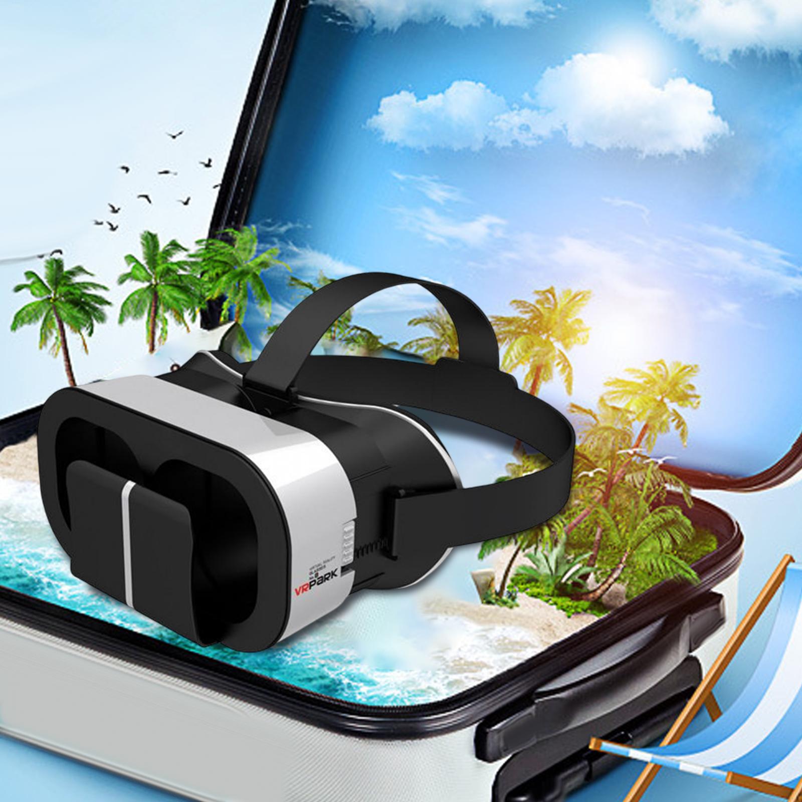 Comfortable 4 Glasses Reality Headset Wide Angle Giant Screen for 4.7-6.7