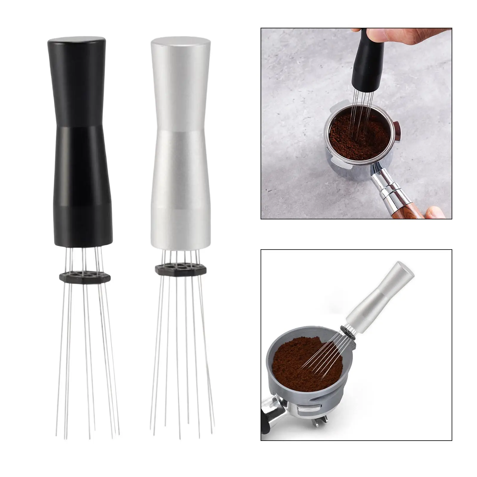 coffee Stirring Professional Coffee Grounds Distributor Type Barista Distribution Tool for Kitchen