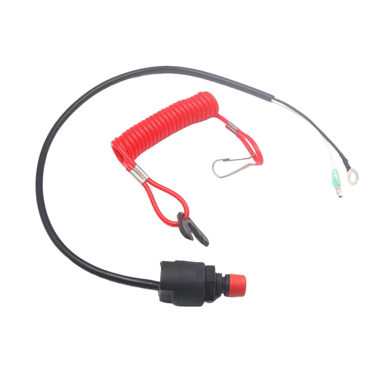 Flexible Boat Outboard Switch Engine Motor Emergency Kill Stop Switch for Boat Outboard Yacht Parts Accessories Replacement