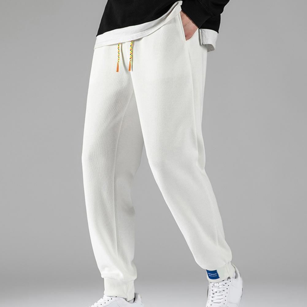 Description Picture 2 of itemPlus Size Cargo Pants New Design Custom Flare Sweat Pants Street Wear Men Pile Up Stacked Pants for Men