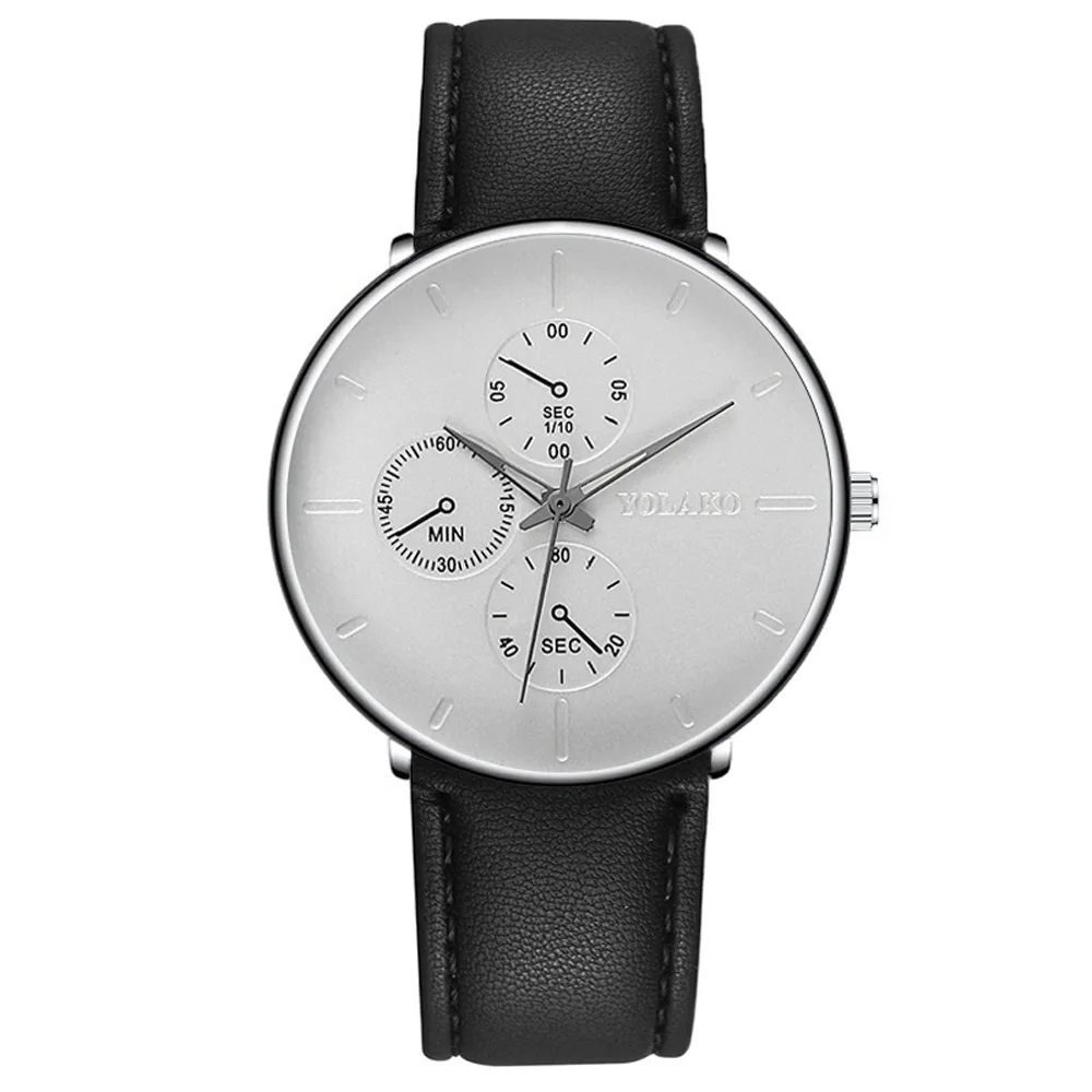 Watch for Men Watch Popular Fashion Temperament Ultra-thin Men's Belt Watch Classic Leisure Business Quartz Watch Luxury Watch