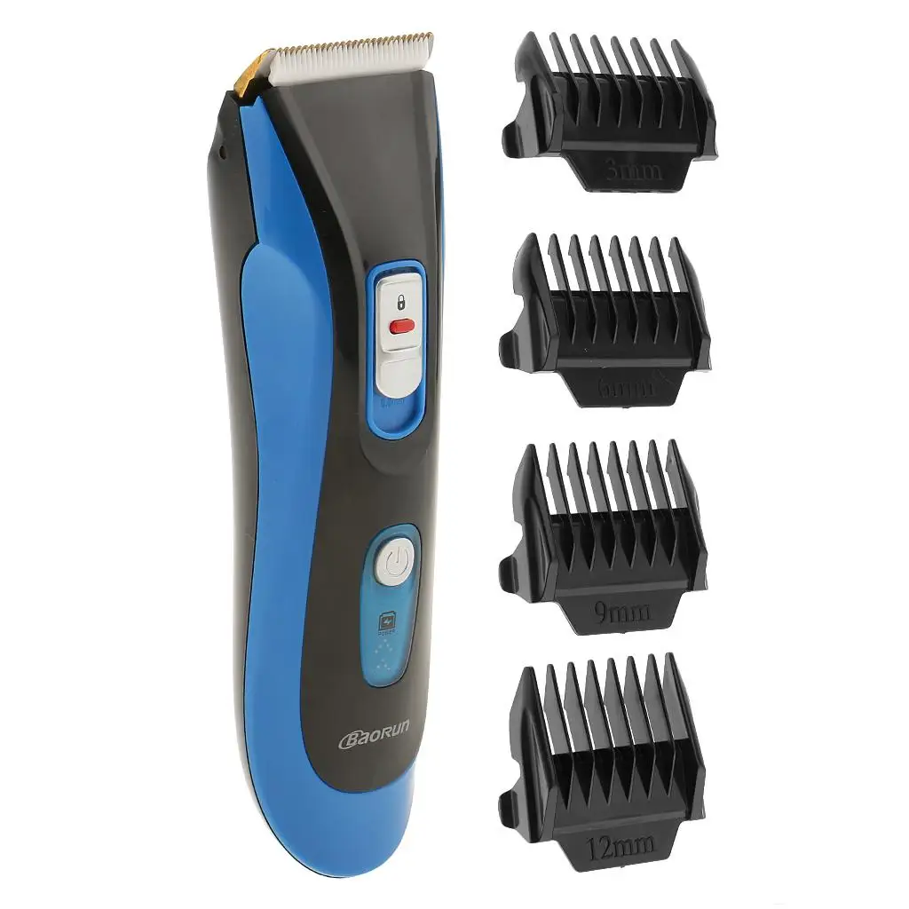 Waterproof Pro Hair Clipper Grooming Trimmer Cutting Kit Cordless EU Plug Hair Clipper