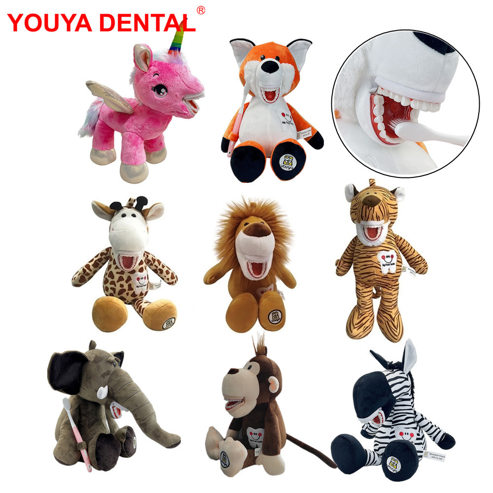 Best of Dental Plush Toys With Teeth Model Kids Learning Brushing Educational Dolls Stuffed Animals Dentist Gifts Dentistry Accessories Reviews & Tips