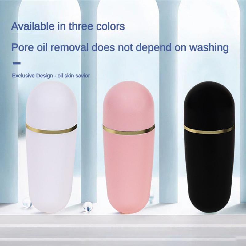 Best of Face Oil Absorbent Volcanic Roller Stone Face T-zone Oil Removing Absorbing Mini Portable Face Skin Care Tool Oil Remover Roller Reviews & Tips