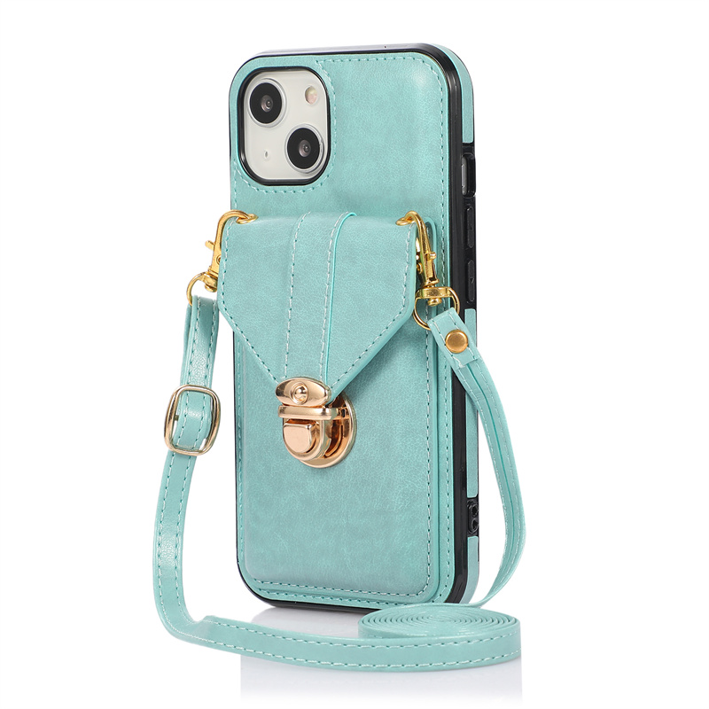 iphone 13 pro max case Fashion Card Stand Phone Holder Leather Crossbody Wallet Case for iPhone 13 Pro 12 Mini 11 XS Max X XR 6S 7 8 Plus SE 2020 Cover 13 pro max case