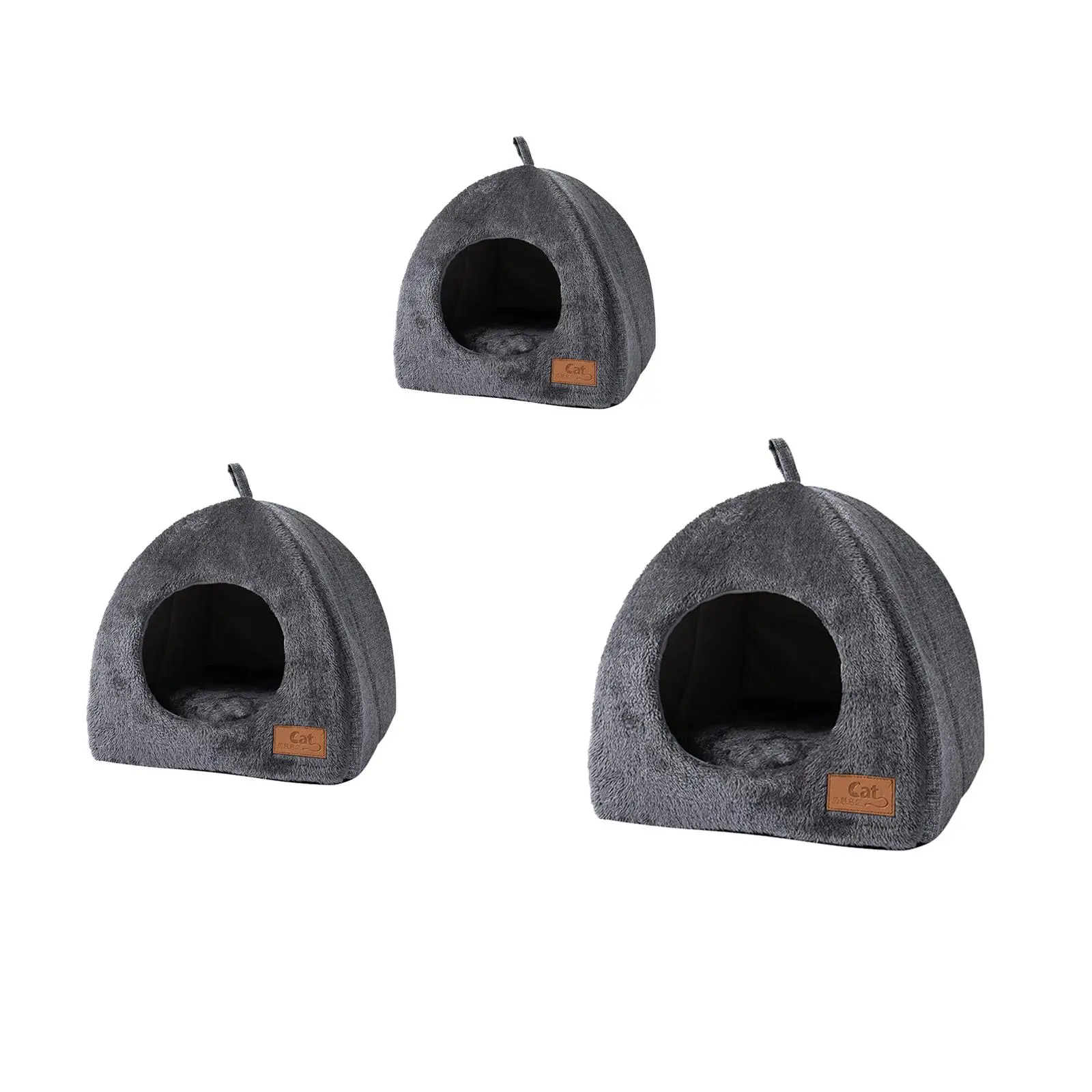 Portable Pad Nest Warm Basket Soft Cushion Sleeping Bed Thick Puppy Puppy Mat Kennel Pad for Indoor Cats Cats Winter Pet Dog