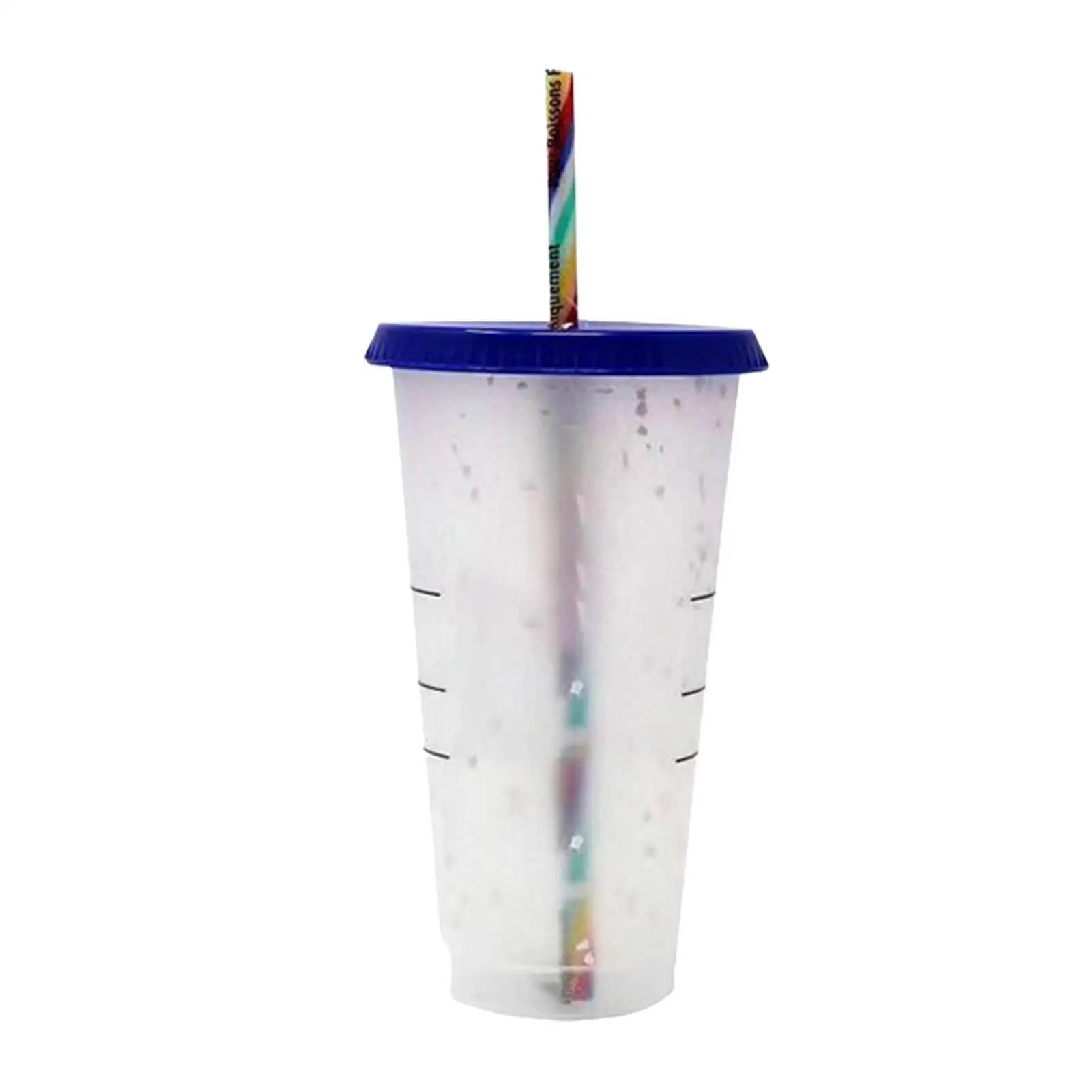 Color Changing Cup Tumbler Cold  Iced Coffee Cup for Adult Kids