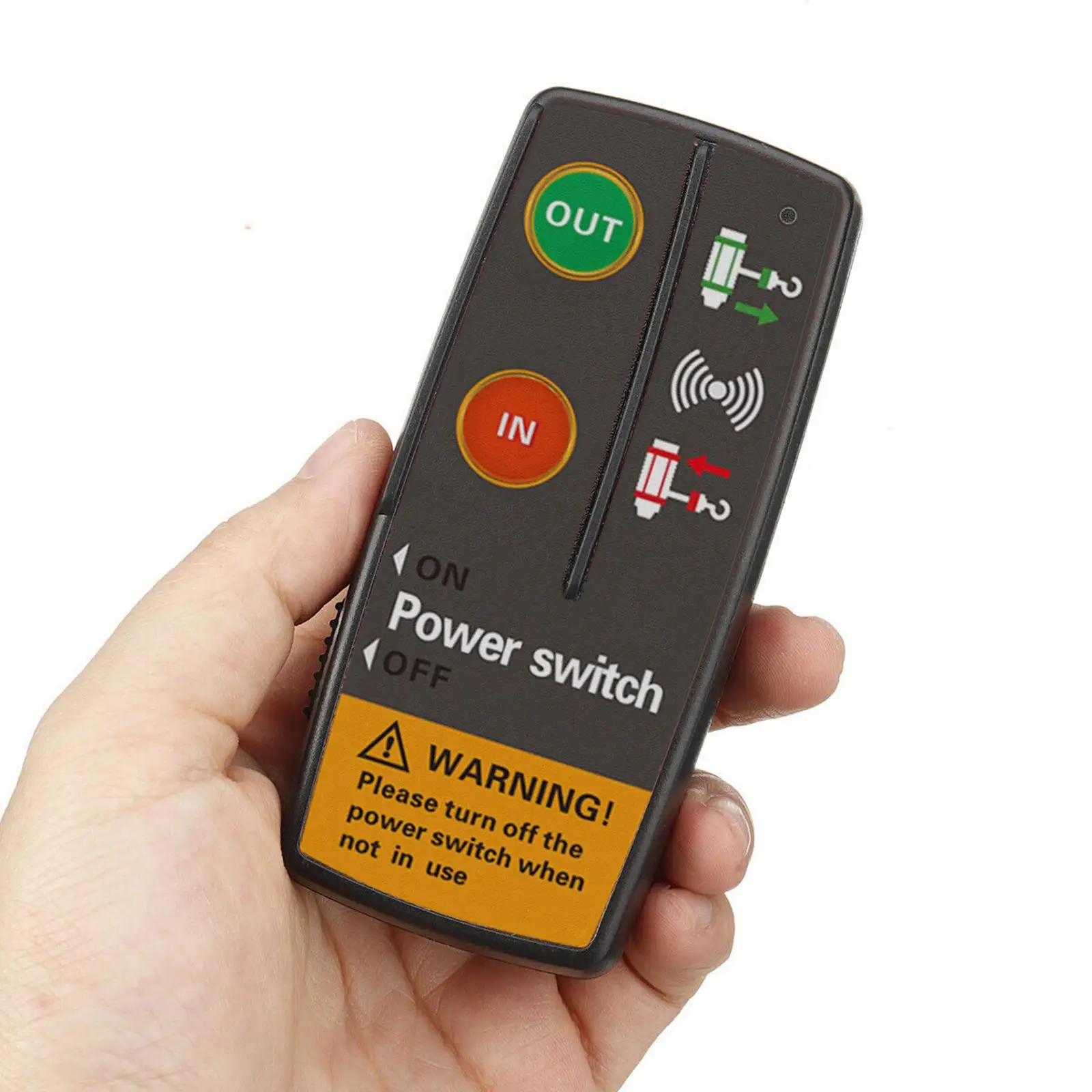 Winch Wireless Remote Control Switch Set Winch Remote Receiver Easily Install Winch Remote Control for Trailer UTV Vehicle