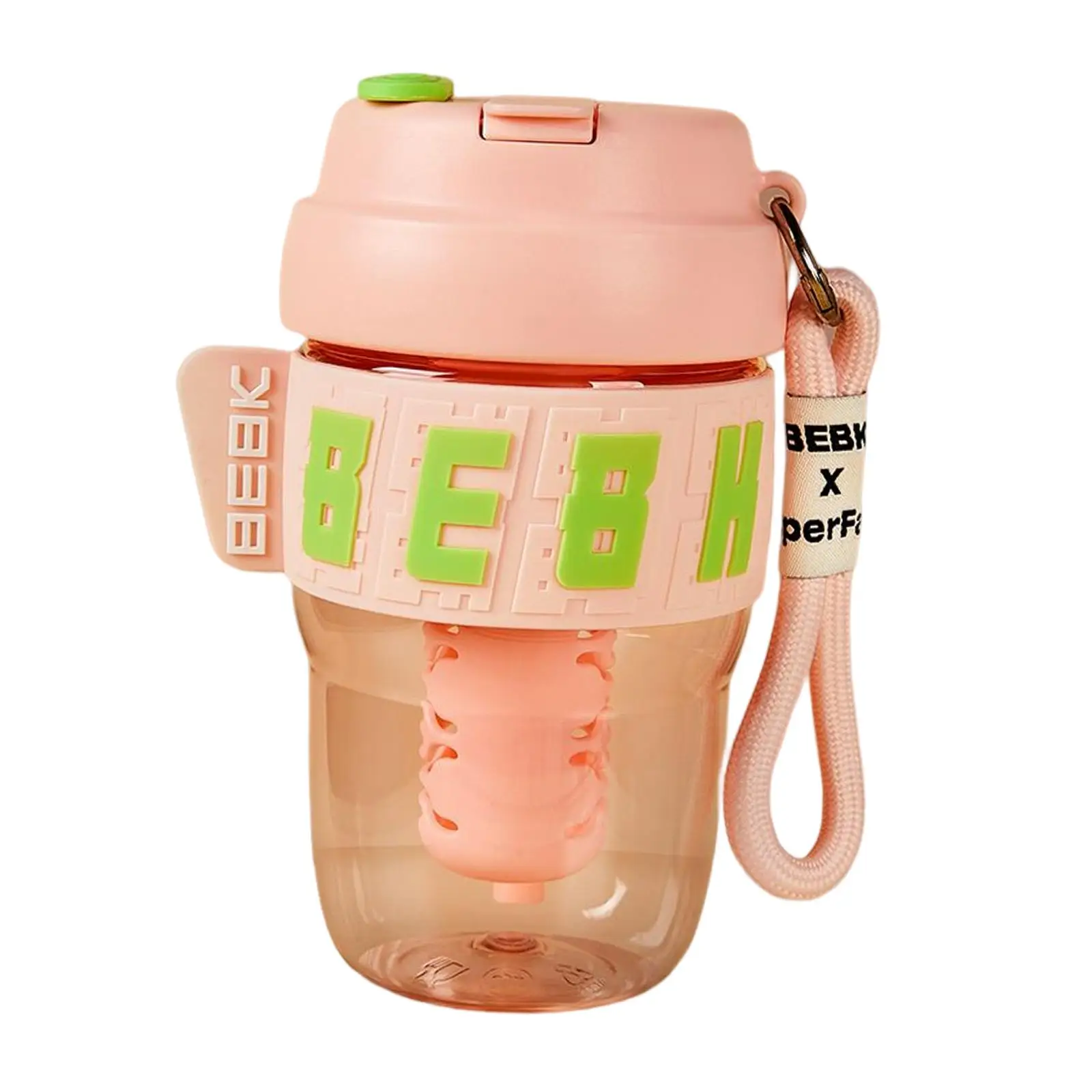 Water Cup Coffee Cup with Lid Protective Sleeve Unisex Portable Water Bottle