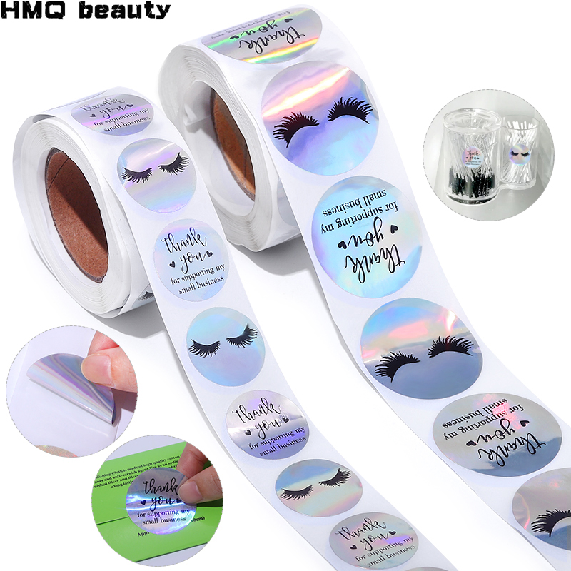 Best of 500 / 1000pcs Business Lash Logo Stickers Eyelash Logo Sticker Thank You Stickers Eyelash Extension Supplies Box Decoration Reviews & Tips