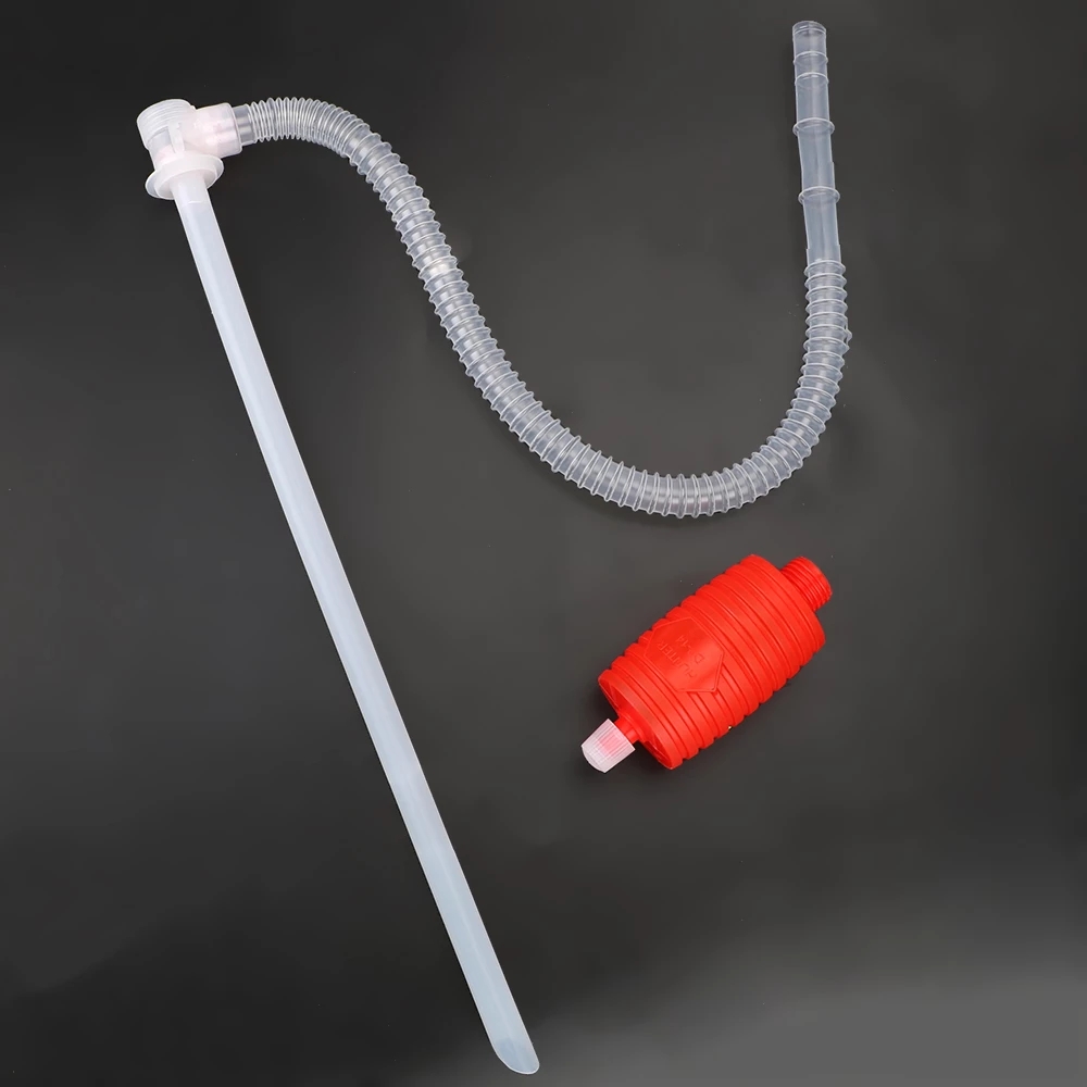 New Car Manual Siphon Pump Hose Portable Car Fuel Truck Fuel Oil Gasoline Diesel Water Chemical Liquid Transfer Sucker Pump Tool