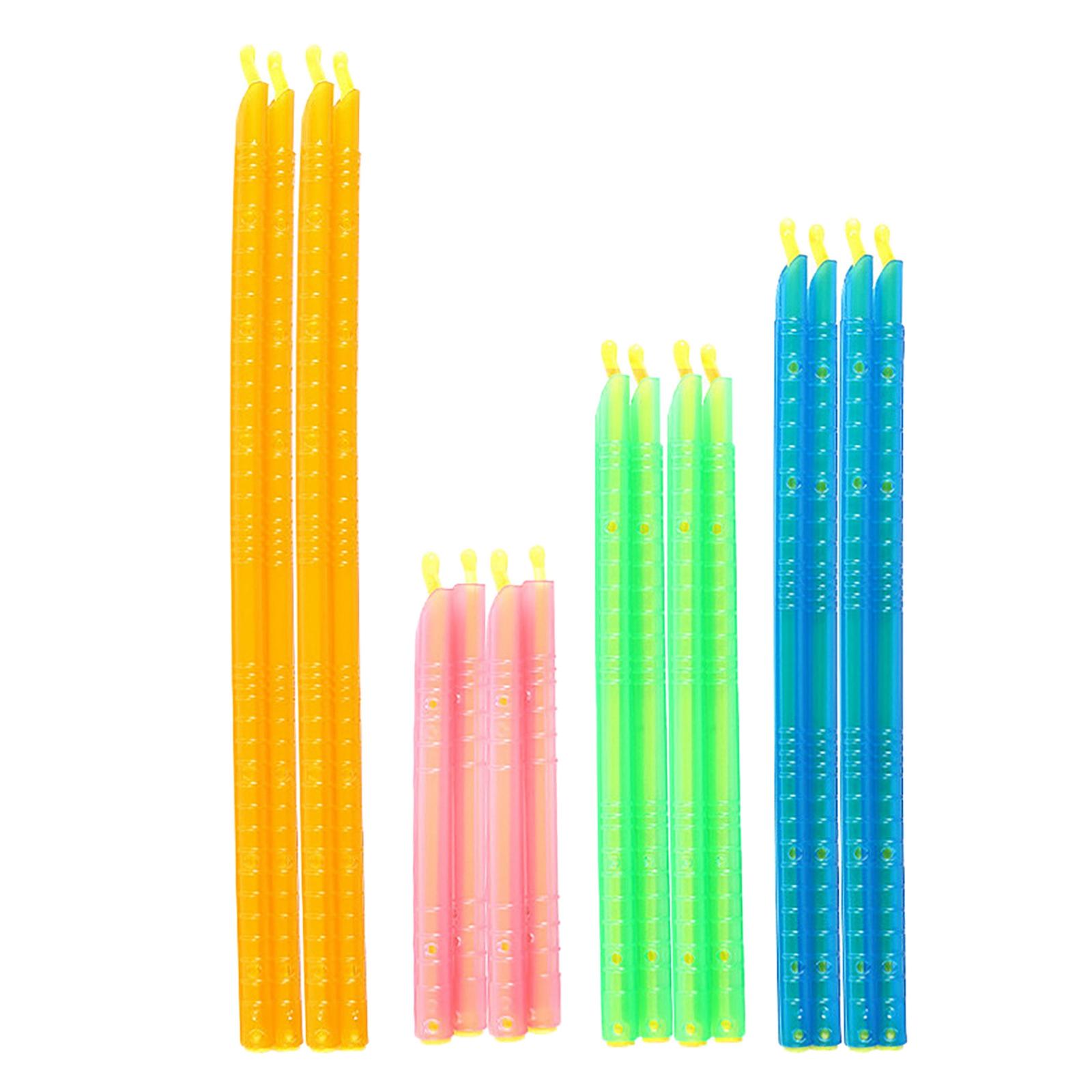 16 Pieces 4-Color Bag Clips for Food Storage Fridge Freezer Sealing for Chip Snacks Home Kitchen Pink, Green, Blue and Orange