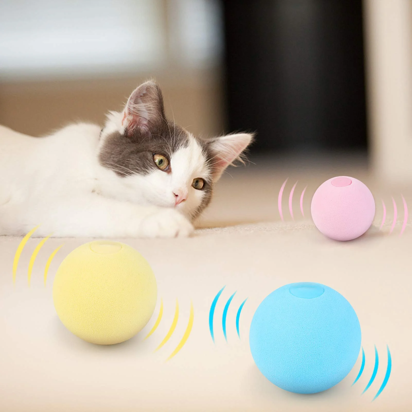 Interactive Ball Cat Toy