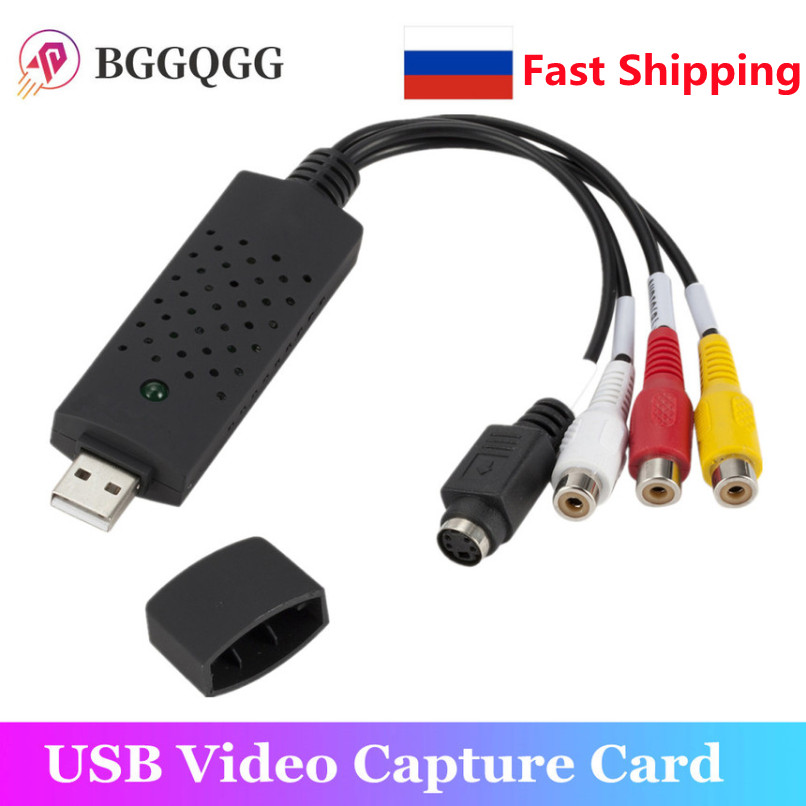 Title 1, USB2.0 Audio Video Capture Card TV Tuner VHS To...