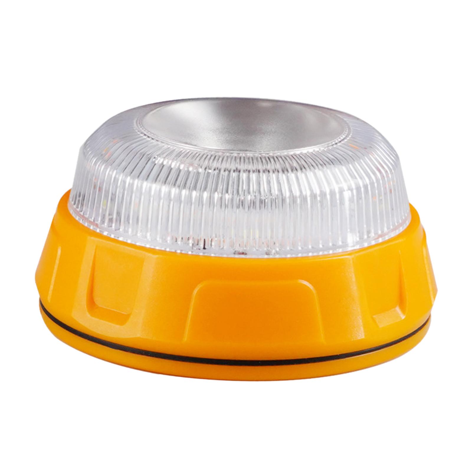 Traffic Warning Lights Flash Light LED Strobe Lamp with Magnetic Base Alarm Signal Lamp Emergency Lighting for Marine Car