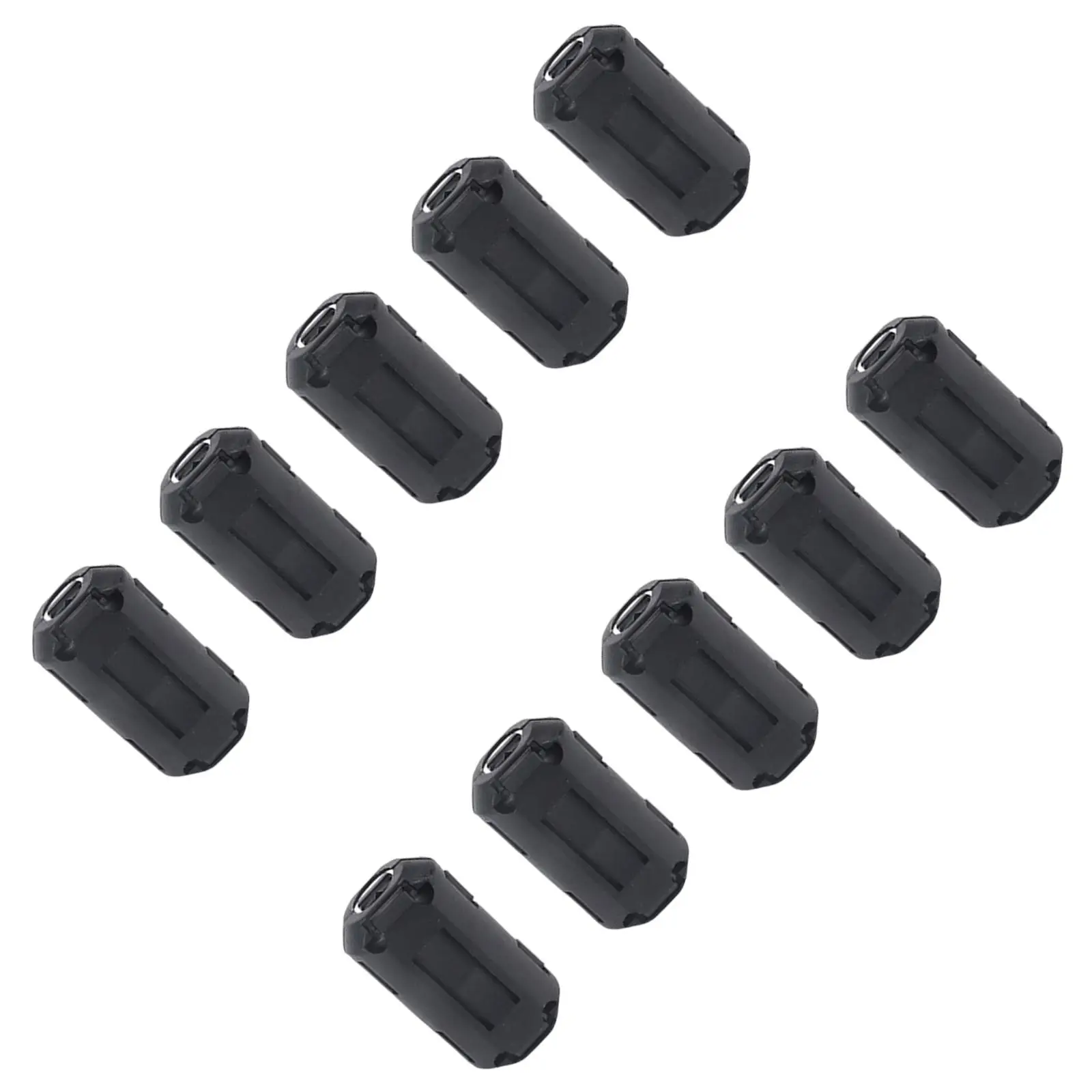 10Pcs Removable 13mm Ferrite Core Cord Rings Choke Bead Rfi Emi Noise Suppressor Filter for Cable Connector Filters Holder