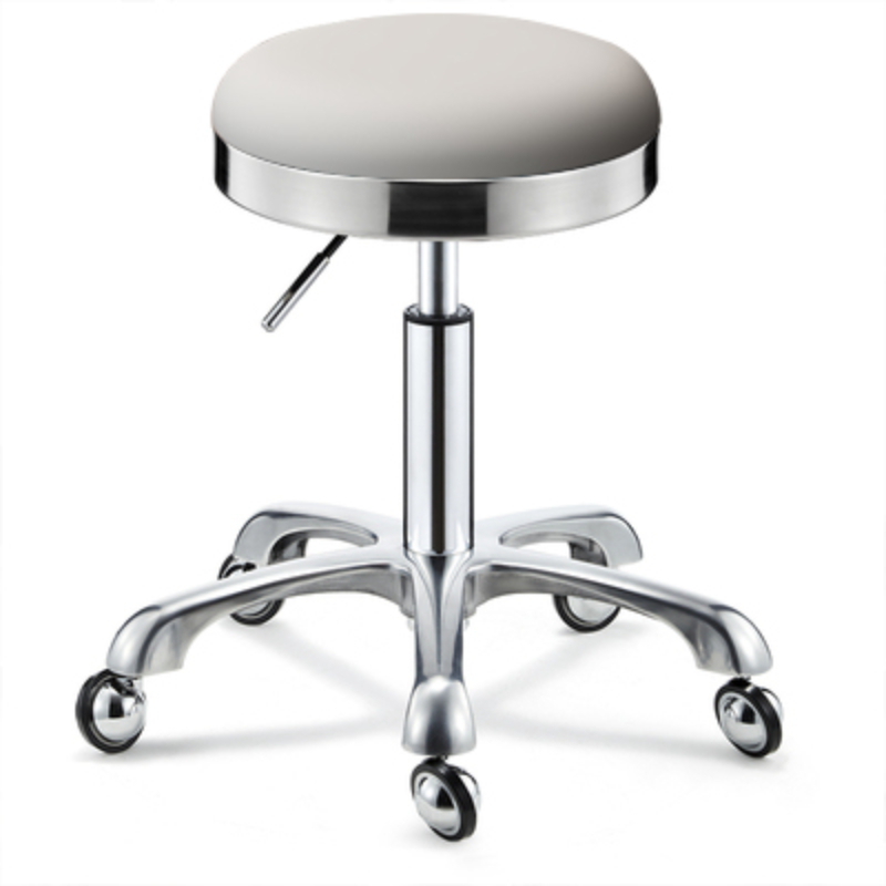 Description Picture 3 of itemStainless Steel Stool Rotating Lifting Pulley Round Stool Beauty Salon Hair Salon Chair Barbershop Salon Chairs  Make Up Chair