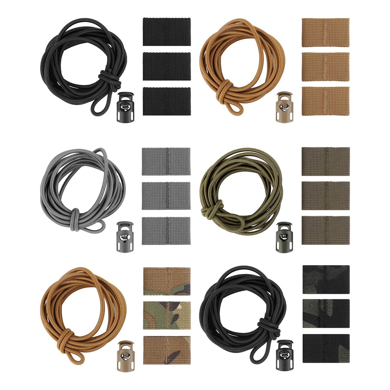 Outdoor Elastic Fastener Straps Fastener Elastic Camping Elastic Bungee Cord