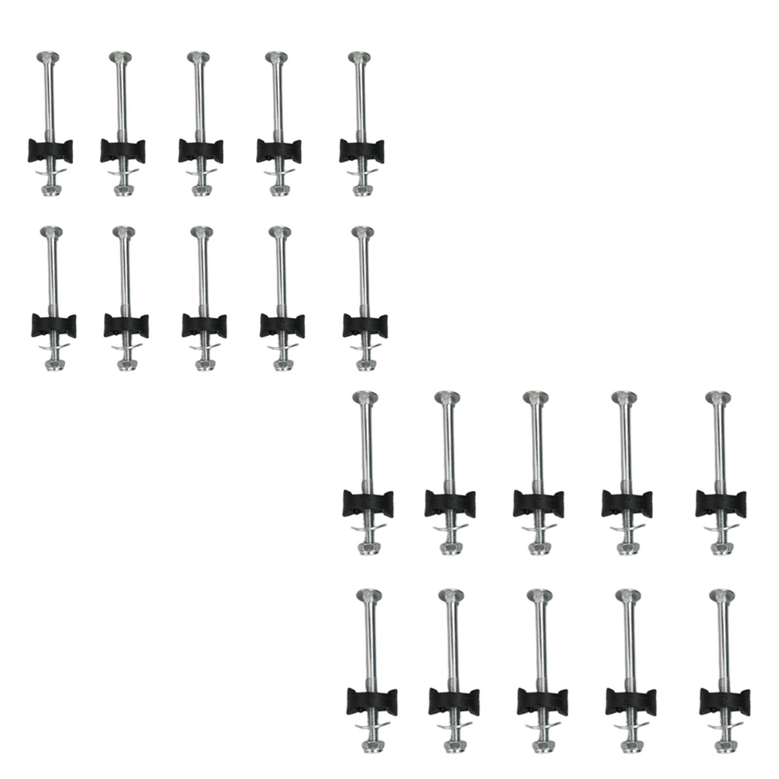 10x Fixing Trampoline Screws Anti Loose for Strengthen Trampoline Stability