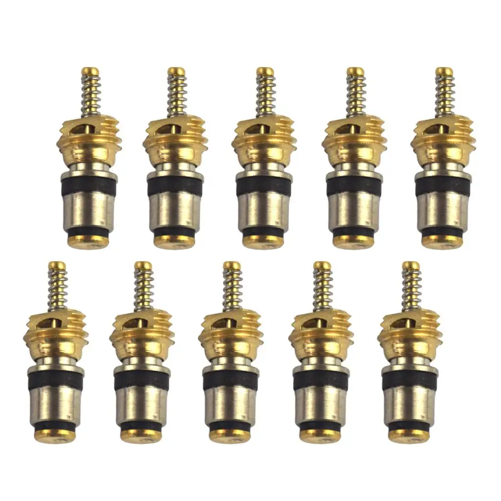 10pcs A/C High Pressure Stem Cores for  