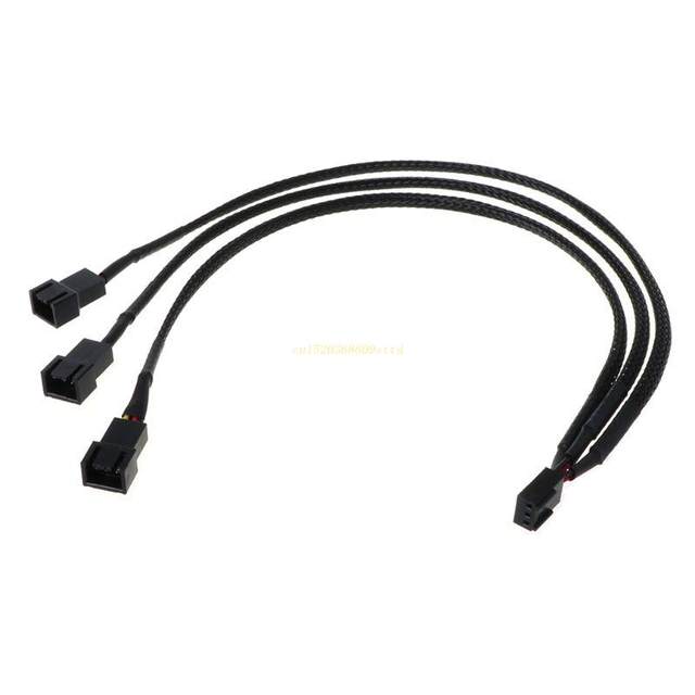 Câble Répartiteur RVB YieJoya 5V 3 Broches 1 Vers 4 - Pour Bandes LED Et Ventilateurs RGB - Compatible ASUS, MSI, GIGABYTE