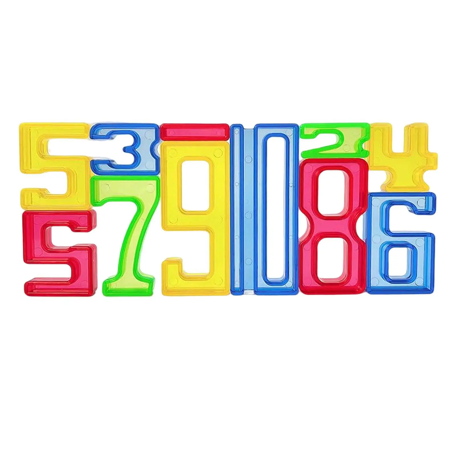 Number Building Blocks Math Educational Memory Education for Training Party