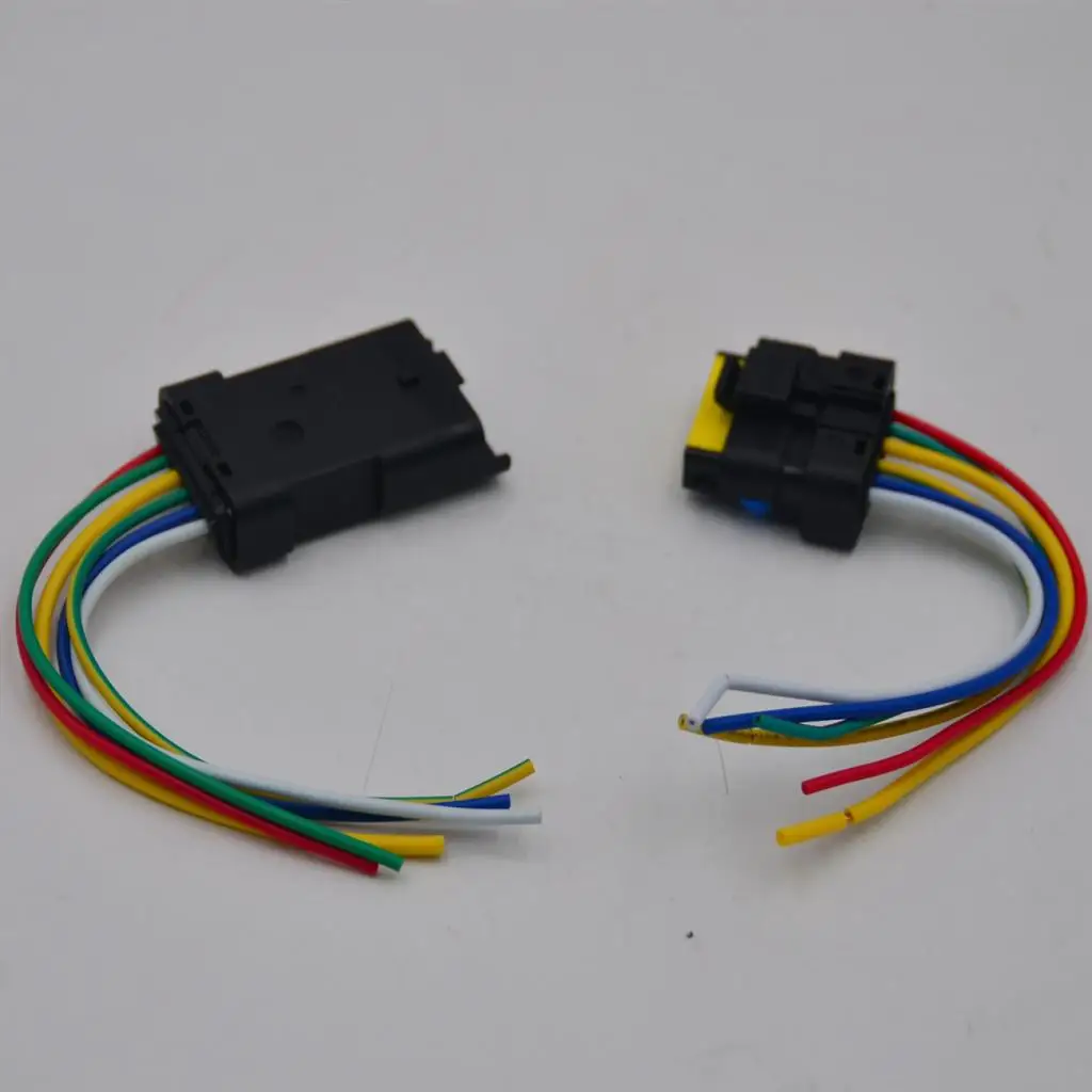 Vehicle 6 Pin Window Module Motor Lifter Plug with Wiring for   