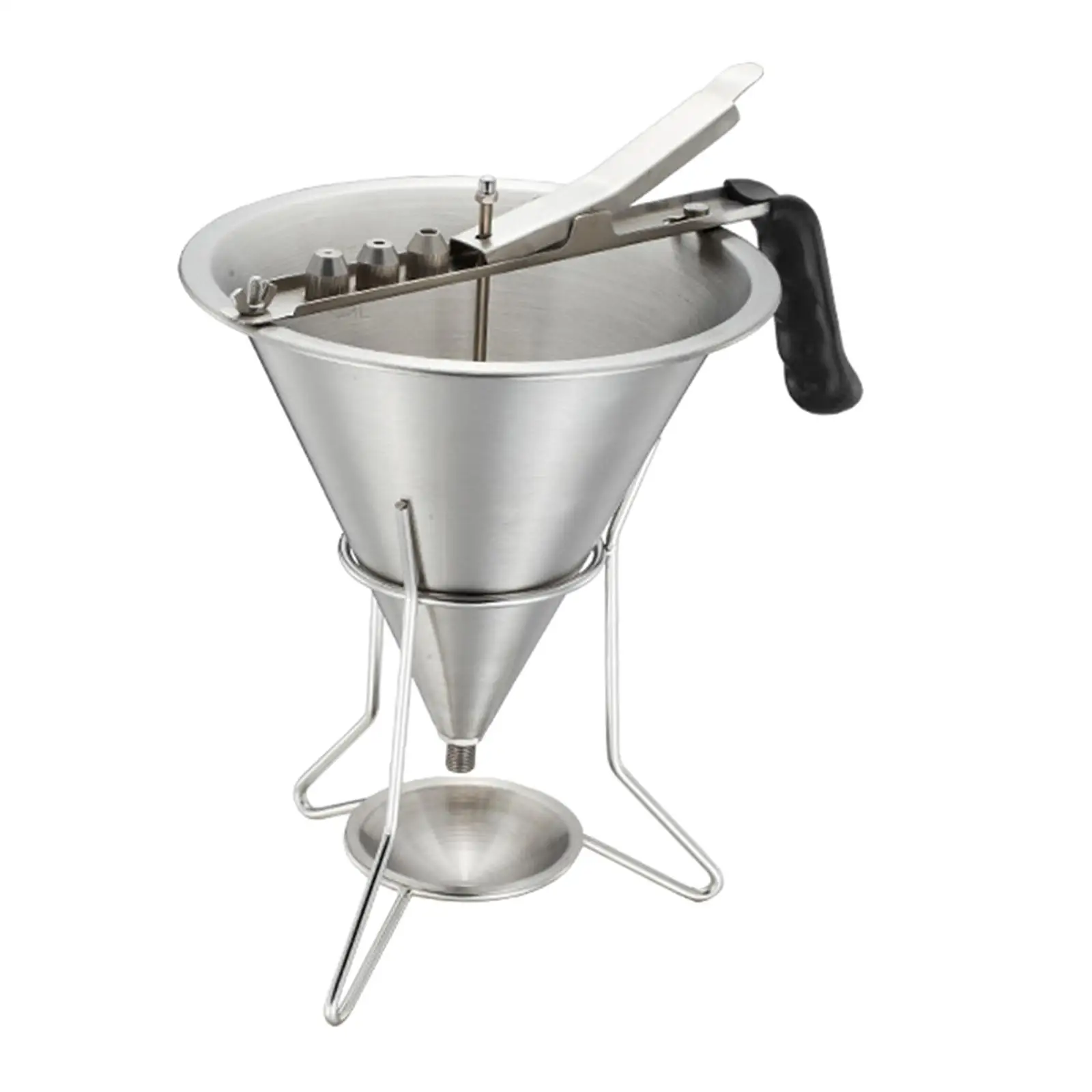 Baking Funnel Dispenser ,with Stand Cooking Funnel Balls Making Kitchen Supplies