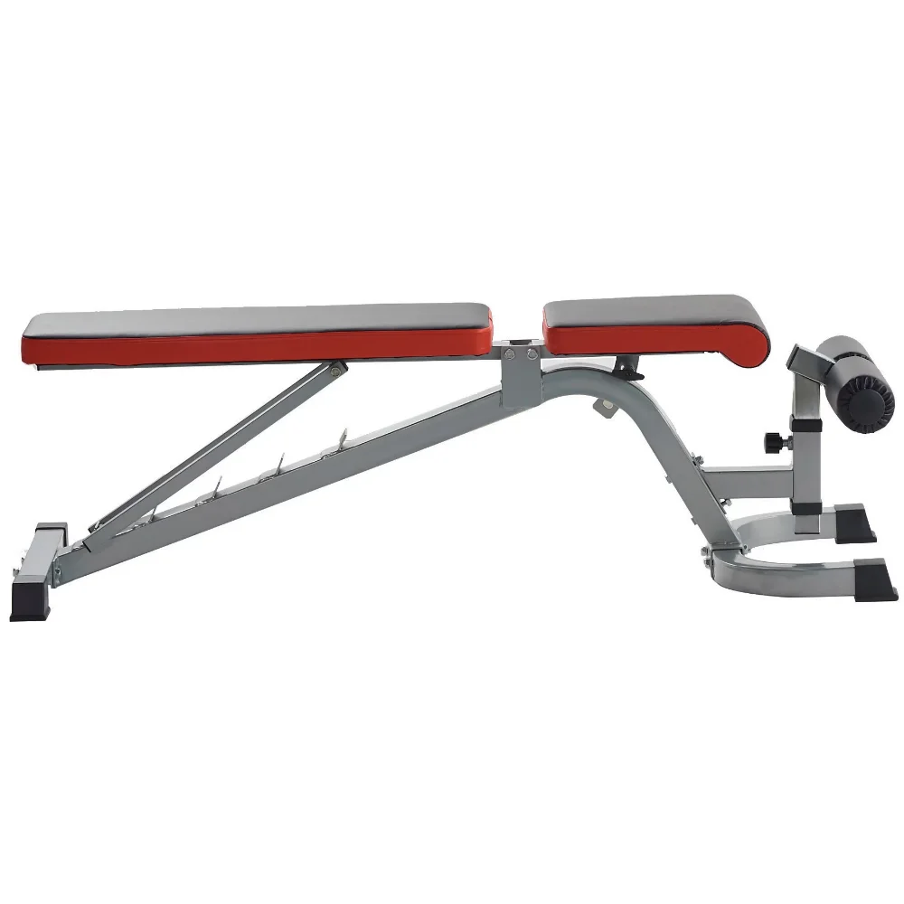 Heavy Duty Adjustable and Foldable Utility Weight Bench, Regular, 800-Pound Capacity work out bench  fitness equipment