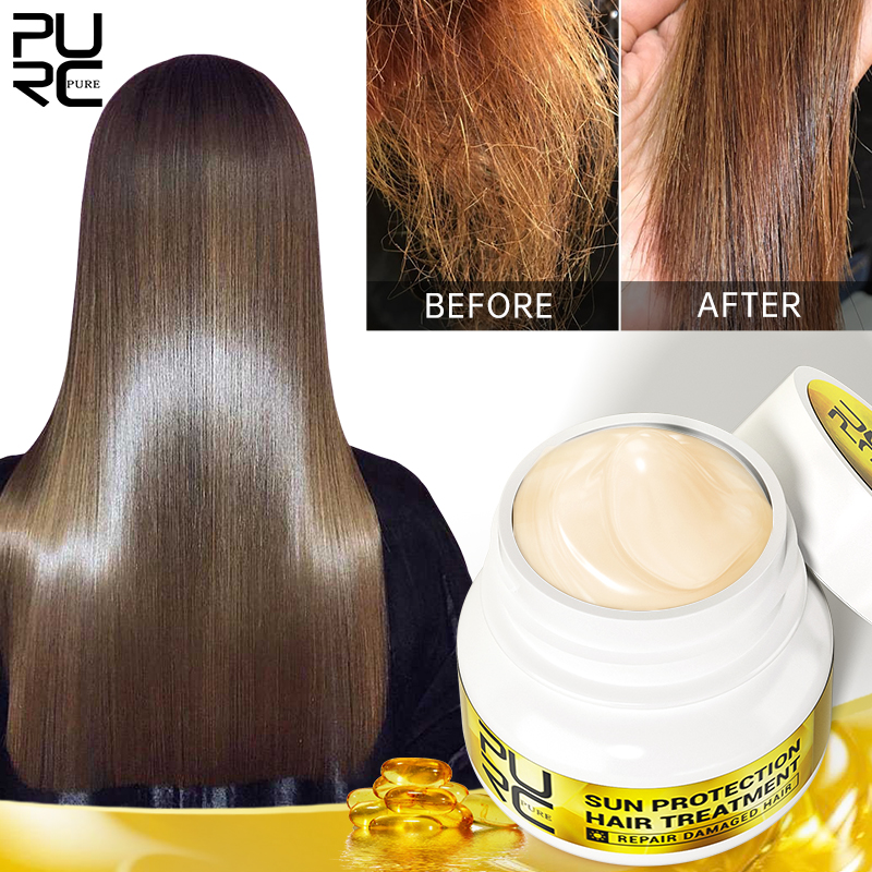 Best of PURC Keratin Hair Mask Magical Repair Damage Frizzy Hair Treatment Shiny Smoothing Straightening Professional Hair Care Reviews & Tips