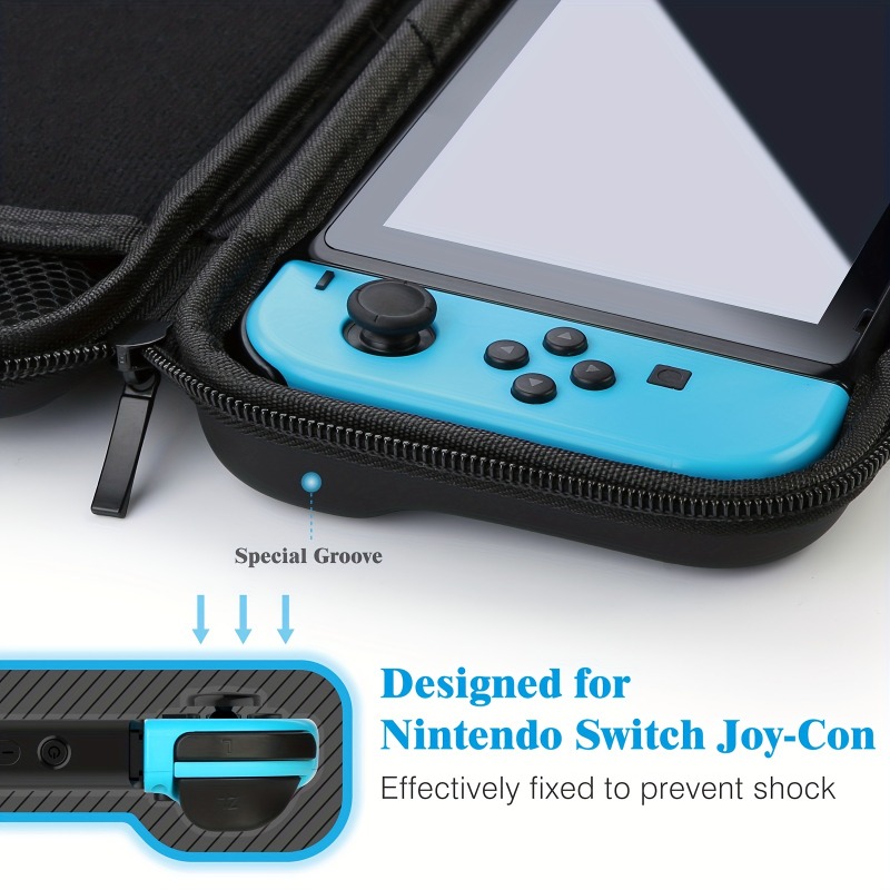 Title 3, Nintendo Switch Cord Storage Bag Portable Water...