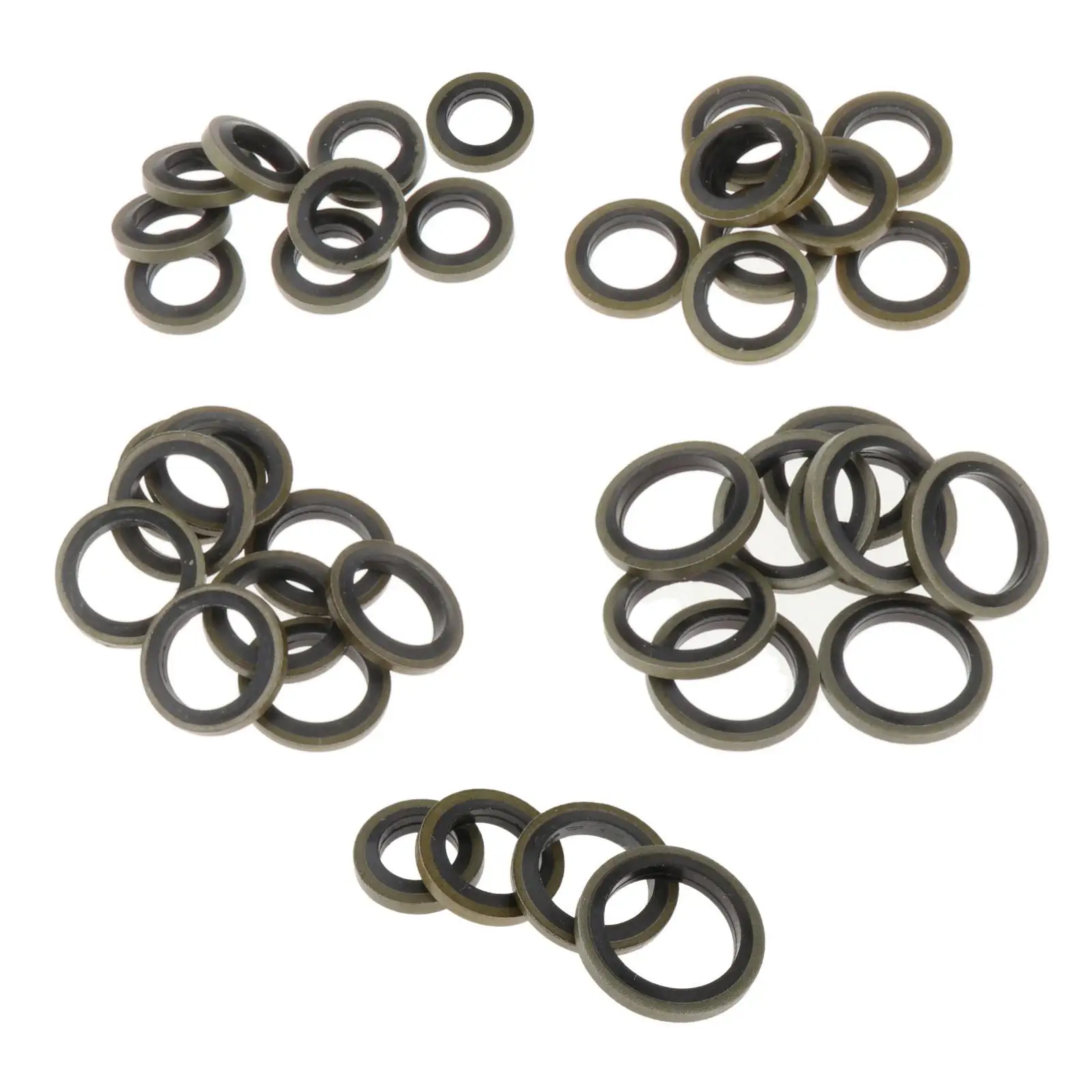 Bolt Fuel Sealing Washers Stable Washer Set for Automotive Replacement