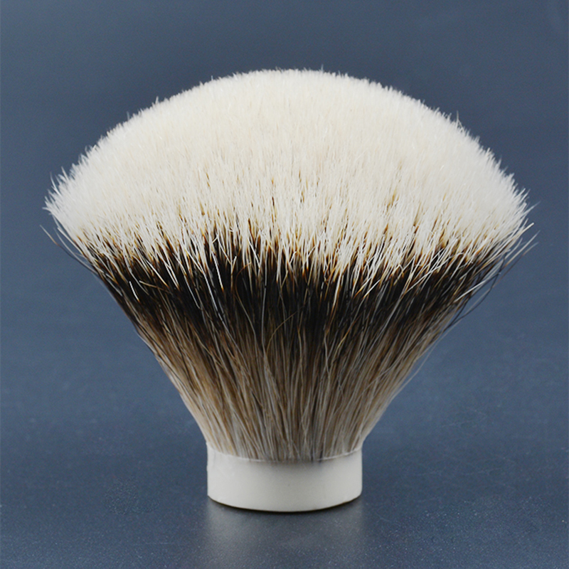 Best of Silvertip Badger Hair Shaving Brush Knots For Men's Shaving Brush Fan Shape Natrual Soft Badger Hair Brush Head Men Beard Tools Reviews & Tips