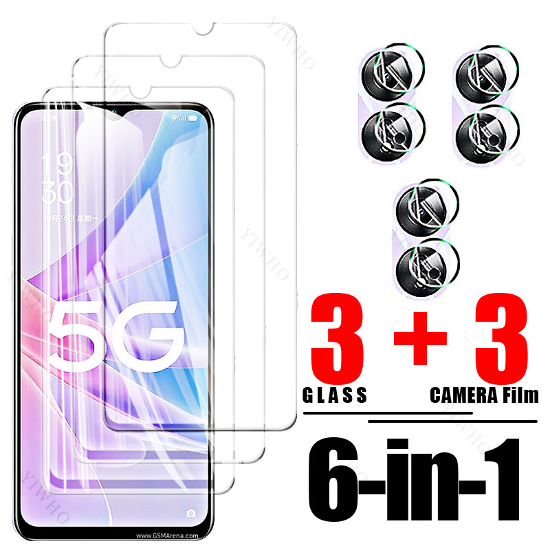 6in1 gehärtetes Glasgehäuse für Oppo A78 Kameraschutz für Oppo A58 A58x A17k A54 5G A54s A57s A53s A77s A76 A96 A94 A95 A97 – Detail 2