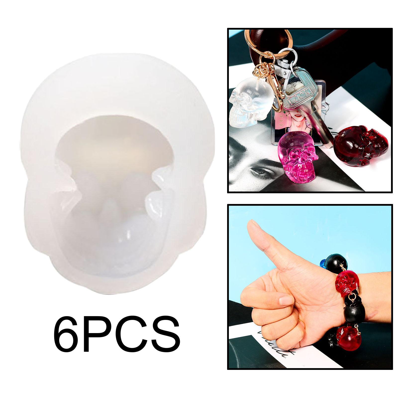 Skeleton Candle Molds Silicone Soap Mold DIY Skull Craft Jewelry Making