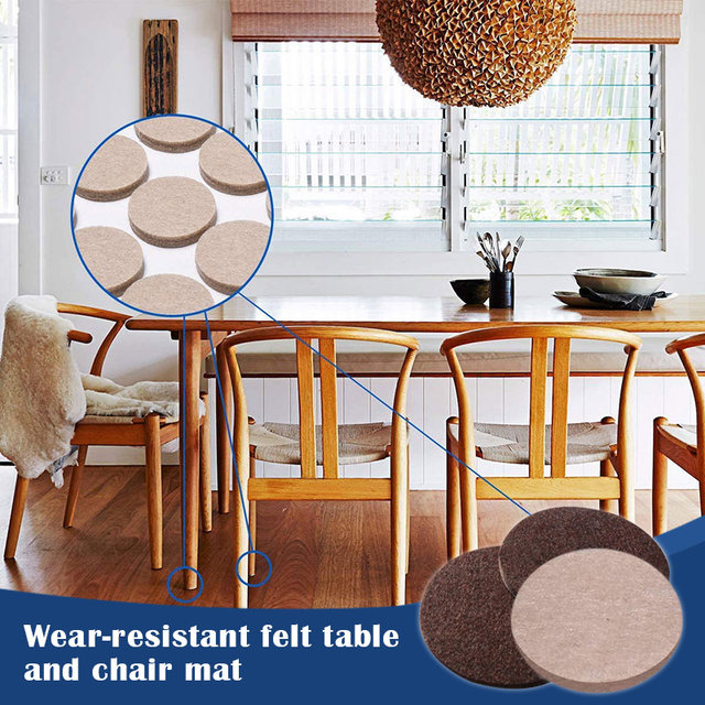 Floor Protectors Restaurant Chair Glides Carpet Smoother 80-4PCS