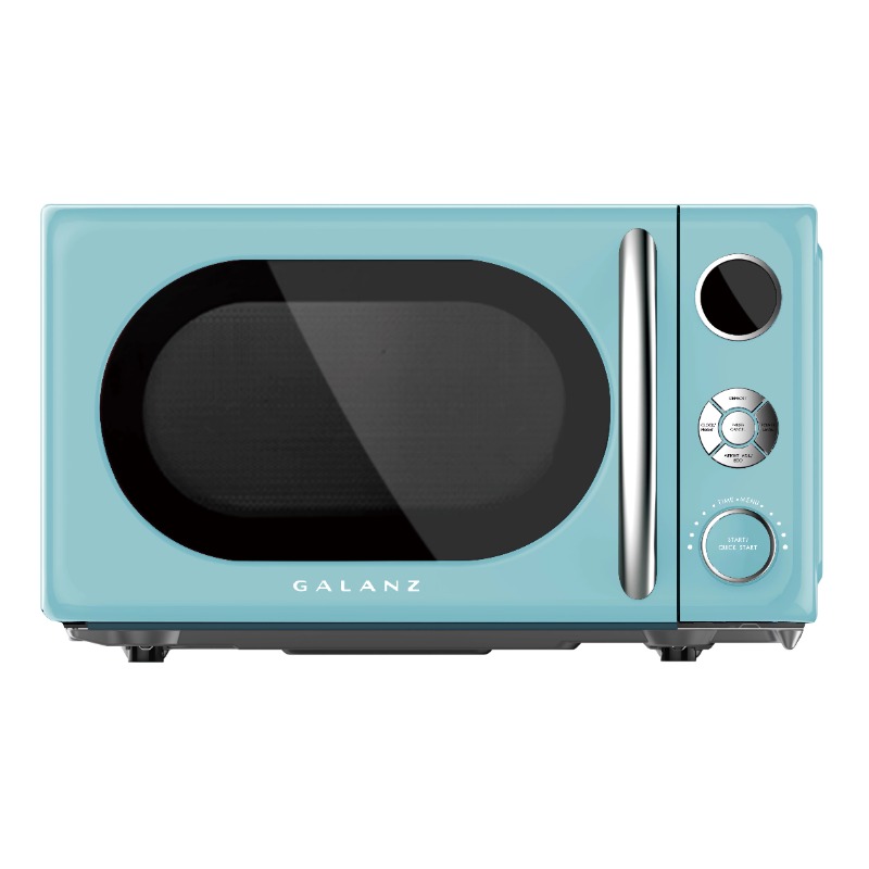 Title 1, 0.7 Cu ft Retro Countertop Microwave Oven, 700 ...