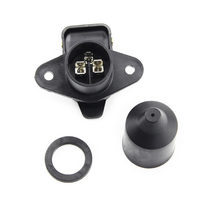 12V Traktor 3 Pin Steckdose Anhänger Steckdose 3 Pin Geeignet für Anhänger LKW Wohnmobile Auto Wohnwagen Traktor Langlebig – Detail 20