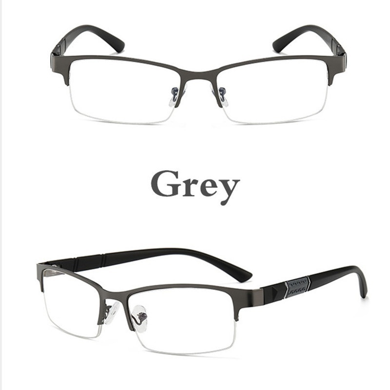 0 zu-6,0 Männer Lesebrille Klar Myopie Gläser Metall Rahmen Gläser für Männer Unisex Brillen Retro Brille für männer – Detail 8