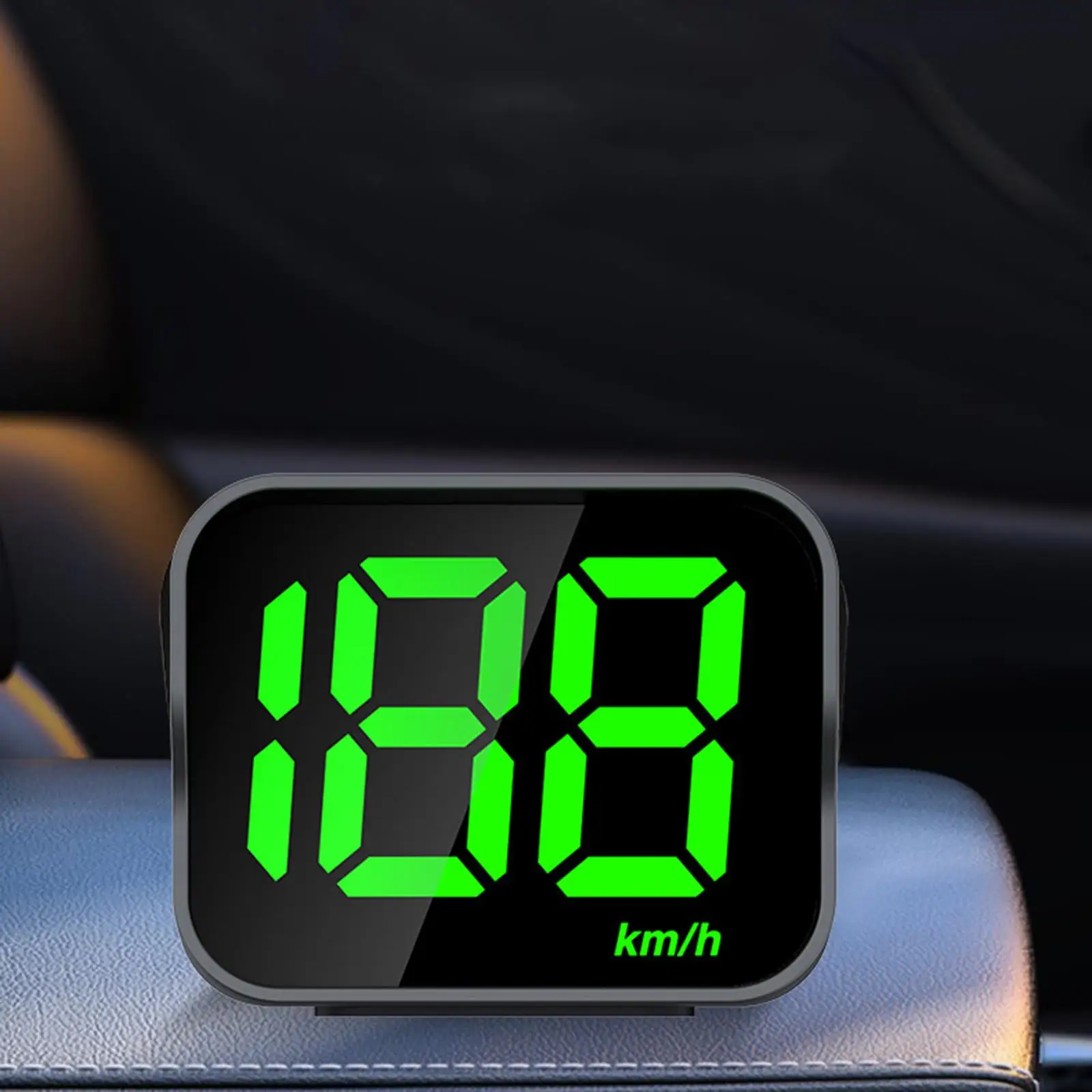 Bluetooth M1 GPS Head up Display Speedometer Big Fonts Overspeed Warning Kmh Digital Speed Display for Cars Truck Mini Size